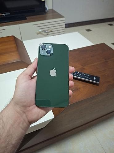 IPhone 13, 256 GB, Yaşıl, Zəmanət, Barmaq izi, Face ID lalafo.az -da IPhone 13, 256 GB, Yaşıl, Zəmanət, Barmaq izi, Face ID