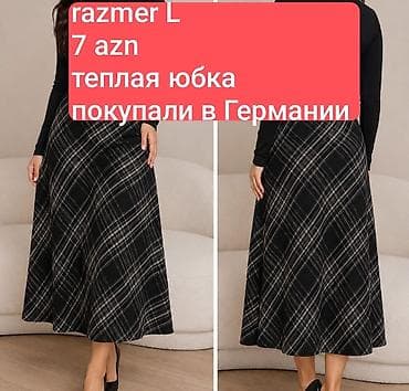 Qışlıq ətək – alman istehsalı - Razmer: L - Qiymət: 7 AZN (şəkildə lalafo.az -da Qışlıq ətək – alman istehsalı - Razmer: L - Qiymət: 7 AZN (şəkildə