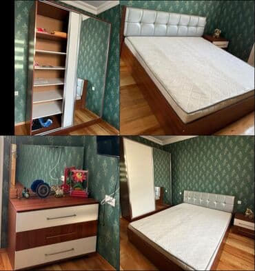 İkinəfərlik çarpayı, Termo, 2 tumba, Dolab, İşlənmiş lalafo.az -da İkinəfərlik çarpayı, Termo, 2 tumba, Dolab, İşlənmiş