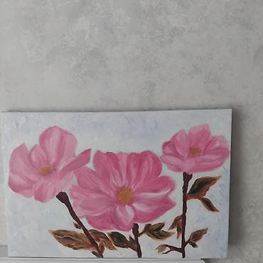 Yağlı boya tablo – 60×40 sm, kətan üzərində. Təsvir: açıq fon lalafo.az -da Yağlı boya tablo – 60×40 sm, kətan üzərində. Təsvir: açıq fon