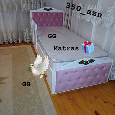 Yeni, Təknəfərlik çarpayı, Matras ilə, Siyirməsiz lalafo.az -da Yeni, Təknəfərlik çarpayı, Matras ilə, Siyirməsiz