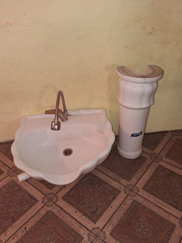 Duş poddonları: Hamam üçün keramika əl-üz yuma dəsti - Qabıq formalı keramika lalafo.az -da — 4 Duş poddonları: Hamam üçün keramika əl-üz yuma dəsti - Qabıq formalı keramika — 4