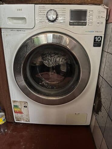 Paltaryuyan maşın Samsung, 8 kq, İşlənmiş, Avtomat, Qurutma var, Kredit yoxdur lalafo.az -da Paltaryuyan maşın Samsung, 8 kq, İşlənmiş, Avtomat, Qurutma var, Kredit yoxdur