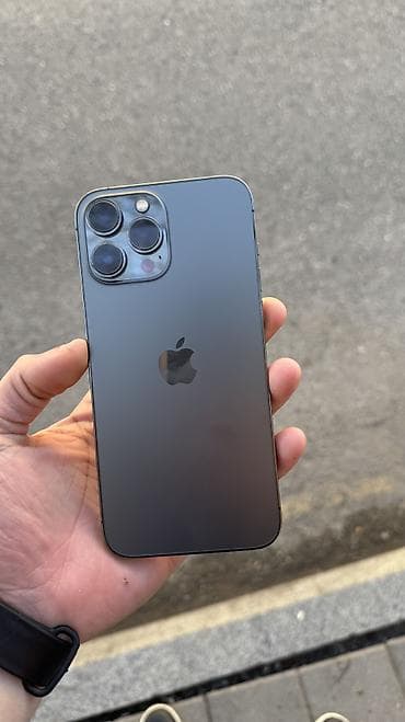 IPhone 13 Pro Max, 128 GB, Graphite, Face ID lalafo.az -da IPhone 13 Pro Max, 128 GB, Graphite, Face ID