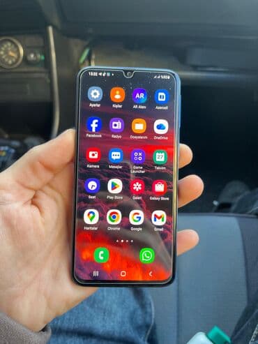 Samsung Galaxy A40, 64 GB, rəng - Mavi, Barmaq izi lalafo.az -da Samsung Galaxy A40, 64 GB, rəng - Mavi, Barmaq izi