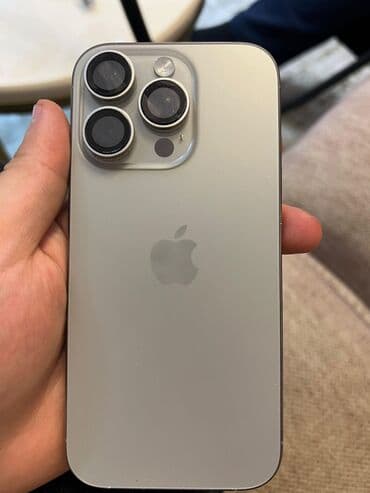 IPhone 16 Pro, 256 GB, Natural Titanium, Zəmanət lalafo.az -da IPhone 16 Pro, 256 GB, Natural Titanium, Zəmanət