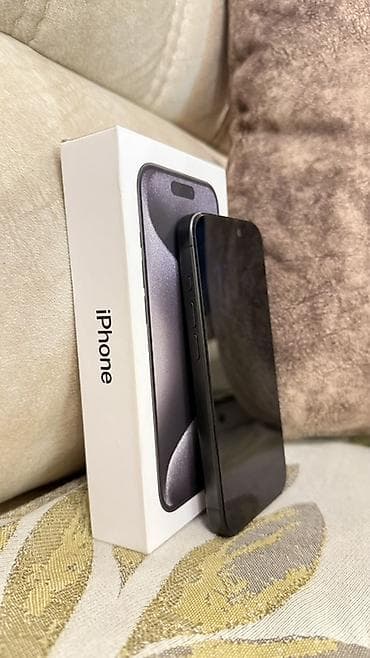 IPhone 15 Pro, 128 GB, Qara, Zəmanət lalafo.az -da IPhone 15 Pro, 128 GB, Qara, Zəmanət