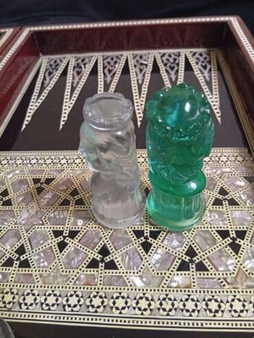 Eksklyuziv şahmat/backqamon dəsti - Taxta: Şərq üslublu əl işidir lalafo.az -da Eksklyuziv şahmat/backqamon dəsti - Taxta: Şərq üslublu əl işidir