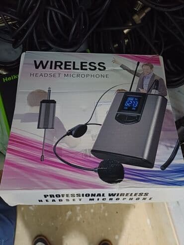 İşlənmiş Radio Mikrofon Ünvandan götürmə lalafo.az -da İşlənmiş Radio Mikrofon Ünvandan götürmə