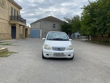 Mercedes-Benz A-Class (W168), ağ rəngdə kompakt hetçbek lalafo.az -da Mercedes-Benz A-Class (W168), ağ rəngdə kompakt hetçbek