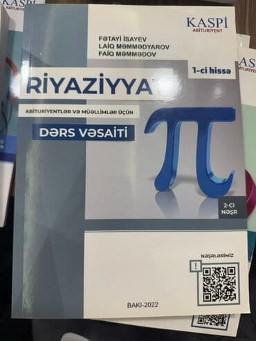 Riyaziyyat – Abituriyentlər və müəllimlər üçün dərs vəsaiti (1-ci lalafo.az -da Riyaziyyat – Abituriyentlər və müəllimlər üçün dərs vəsaiti (1-ci