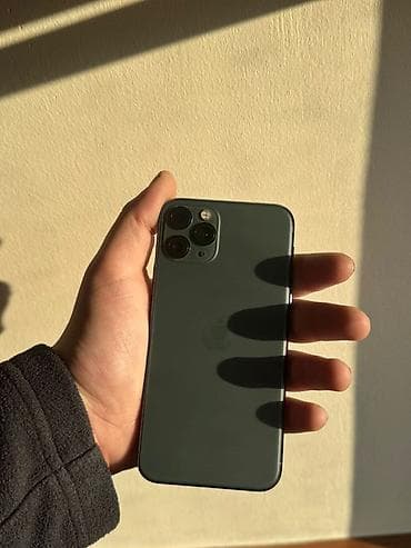 IPhone 11 Pro, Matte Midnight Green, Face ID lalafo.az -da IPhone 11 Pro, Matte Midnight Green, Face ID