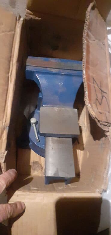 Metall üçün dəzgah vipəsi (skamya mengeni), mavi gövdəli, polad lalafo.az -da Metall üçün dəzgah vipəsi (skamya mengeni), mavi gövdəli, polad