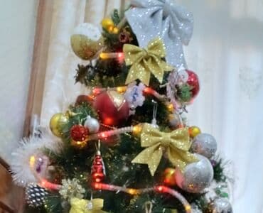 Yolka ağacı və bəzək dəsti - Süni şam ağacı, sıx iynələr və konik lalafo.az -da Yolka ağacı və bəzək dəsti - Süni şam ağacı, sıx iynələr və konik