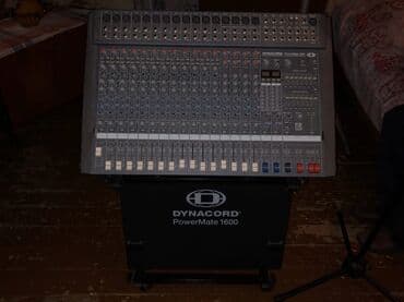 Fleytalar: Dynacord PowerMate 1600 Səs gücləndirici və 2 Ədəd Kalonka 1600 dük lalafo.az -da — 8 Fleytalar: Dynacord PowerMate 1600 Səs gücləndirici və 2 Ədəd Kalonka 1600 dük — 8