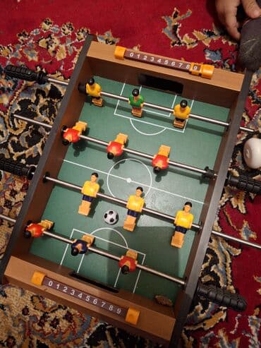 Mini stolüstü futbol (foosball) oyunu - Kompakt ölçülü, ev və ofis lalafo.az -da Mini stolüstü futbol (foosball) oyunu - Kompakt ölçülü, ev və ofis