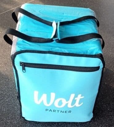 Wolt Partner termol çanta - Rəsmi Wolt Partner loqolu, mavi rəngli lalafo.az -da Wolt Partner termol çanta - Rəsmi Wolt Partner loqolu, mavi rəngli
