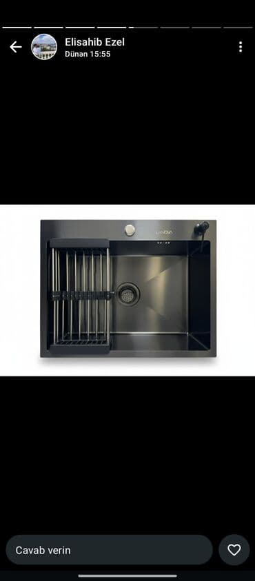 Unitaz baçokları: Kvadrat Mətbəx çanağı, Paslanmaz polad lalafo.az -da — 4 Unitaz baçokları: Kvadrat Mətbəx çanağı, Paslanmaz polad — 4