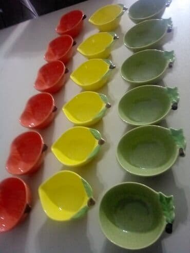 Meyvə formalı xidmət qabları dəsti 18 ededi 12 manat. Dəstə qırmızı lalafo.az -da Meyvə formalı xidmət qabları dəsti 18 ededi 12 manat. Dəstə qırmızı