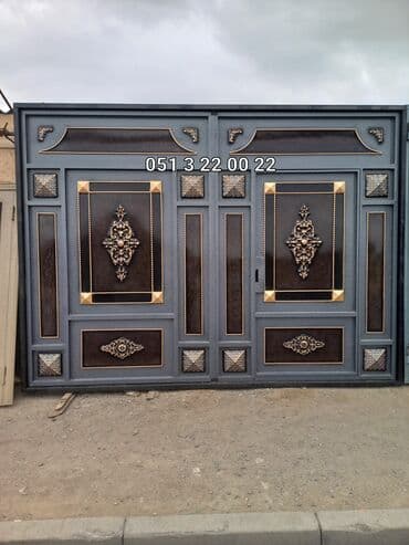 680 manatdan bawlayan qiymetlerle Demir qapilar darvazalar eni 3metir lalafo.az -da 680 manatdan bawlayan qiymetlerle Demir qapilar darvazalar eni 3metir