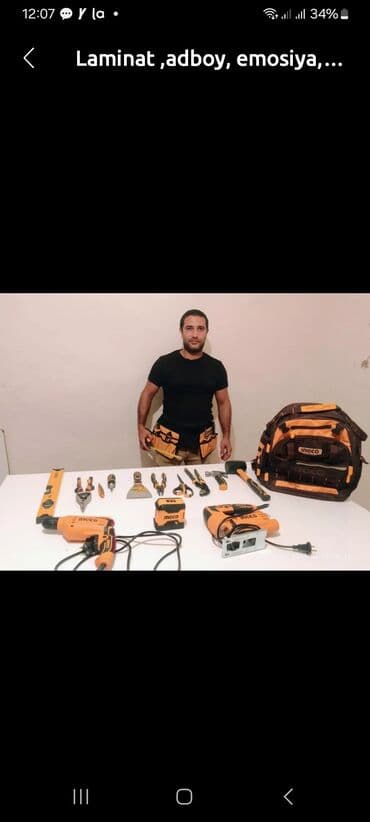 Laminat lambir emusiya Alcipan ustasi munasib qiymete yuksek lalafo.az -da Laminat lambir emusiya Alcipan ustasi munasib qiymete yuksek