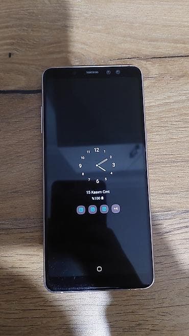 Samsung Galaxy A8 2018, 32 GB, rəng - Mavi, Barmaq izi lalafo.az -da — 3 Samsung Galaxy A8 2018, 32 GB, rəng - Mavi, Barmaq izi — 3