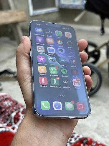 IPhone 13 Pro, 128 GB, Blue Titanium, Simsiz şarj, Face ID lalafo.az -da IPhone 13 Pro, 128 GB, Blue Titanium, Simsiz şarj, Face ID