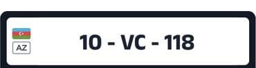 Satılır: Azərbaycan dövlət nömrə nişanı “10-VC-118”. Real alıcılar lalafo.az -da Satılır: Azərbaycan dövlət nömrə nişanı “10-VC-118”. Real alıcılar