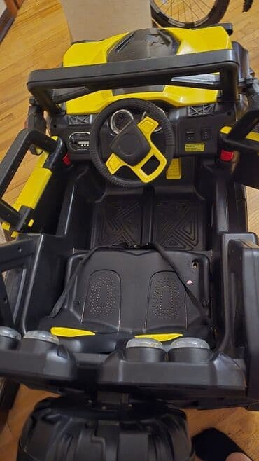 Uşaq elektrik maşını – off-road tipli 4x4 - Rəng: sarı/qara, böyük lalafo.az -da Uşaq elektrik maşını – off-road tipli 4x4 - Rəng: sarı/qara, böyük