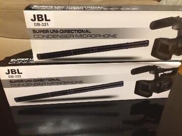 Foto və video kameralar üçün mikrafon JBL microphone 2 cürə qısa və lalafo.az -da Foto və video kameralar üçün mikrafon JBL microphone 2 cürə qısa və