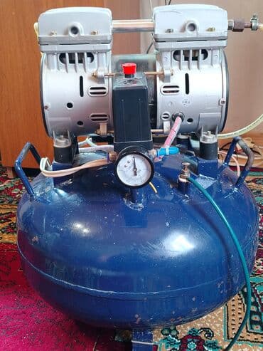 Səssiz tip hava kompressoru - İki silindrli, yağsız (oil‑free) lalafo.az -da Səssiz tip hava kompressoru - İki silindrli, yağsız (oil‑free)