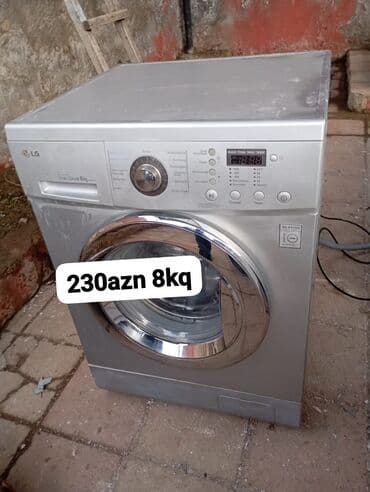 Paltaryuyan maşın LG, 8 kq, Avtomat, Qurutmasız, Kredit yoxdur lalafo.az -da Paltaryuyan maşın LG, 8 kq, Avtomat, Qurutmasız, Kredit yoxdur