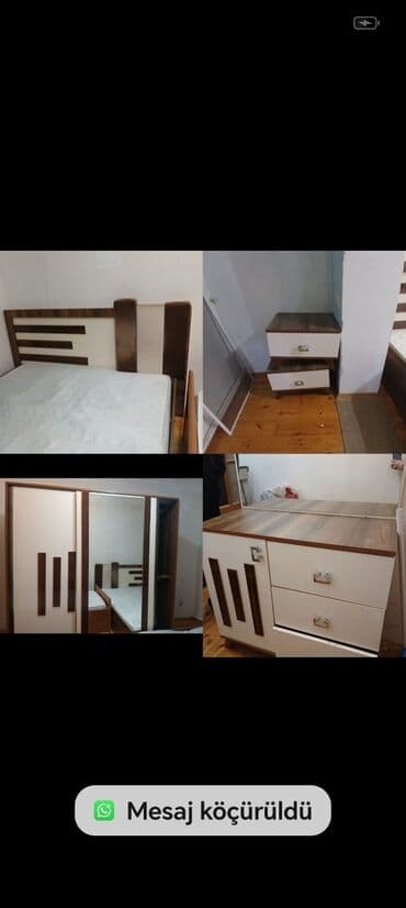 2 təknəfərlik çarpayı, Termo, Dolab, 2 tumba, İşlənmiş lalafo.az -da 2 təknəfərlik çarpayı, Termo, Dolab, 2 tumba, İşlənmiş