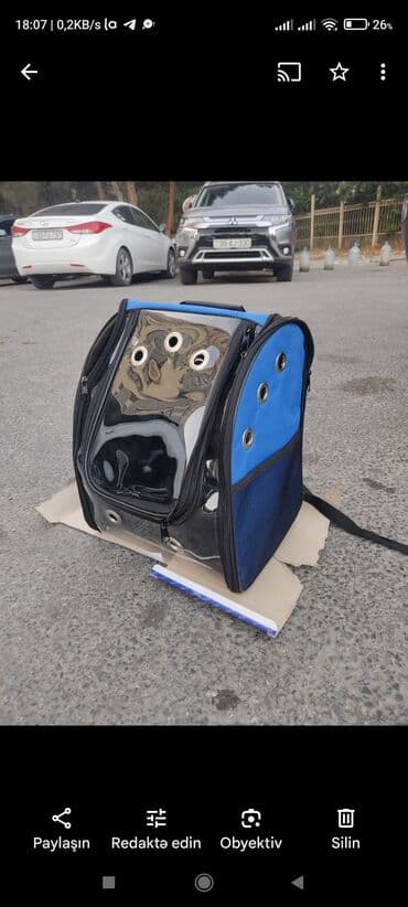 Heyvanların daşınma çantası satılır, 40 azn *təzədir ciddi alıcı lalafo.az -da Heyvanların daşınma çantası satılır, 40 azn *təzədir ciddi alıcı