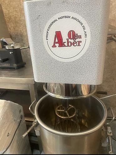 Akber Oğlu professional mətbəx avadanlığı – stasionar planetar mikser lalafo.az -da Akber Oğlu professional mətbəx avadanlığı – stasionar planetar mikser