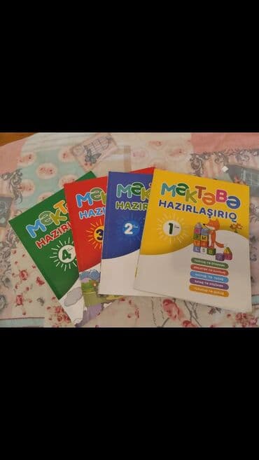 “Məktəbə Hazırlaşırıq” kitab dəsti Mektebe qeder quruplarin ev lalafo.az -da “Məktəbə Hazırlaşırıq” kitab dəsti Mektebe qeder quruplarin ev