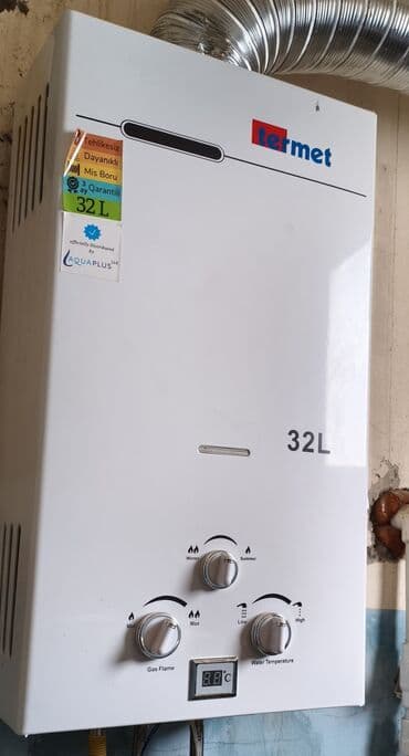 Cмесители для душа: Termet qazla işləyən su qızdırıcısı – 32L - Qazla işləyən ani su at lalafo.az — 3 Cмесители для душа: Termet qazla işləyən su qızdırıcısı – 32L - Qazla işləyən ani su — 3