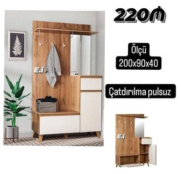 Açılan, 1 qapı Düz dolab, Dolab-asılqan lalafo.az -da Açılan, 1 qapı Düz dolab, Dolab-asılqan