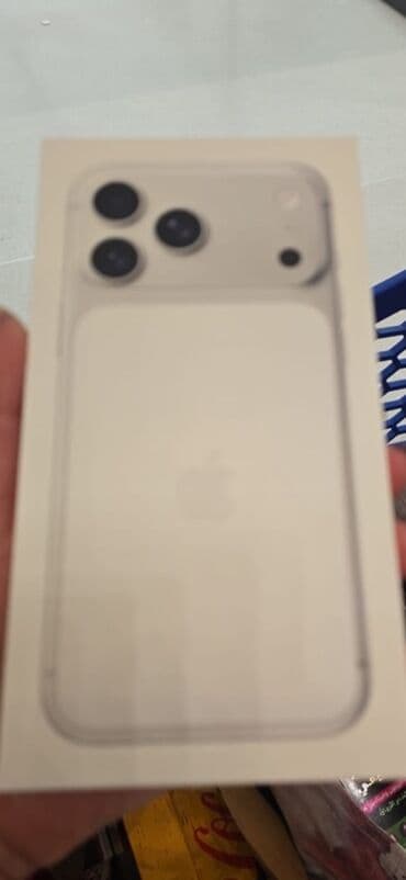 IPhone 17 Pro Max, 256 GB, Matte Silver, Zəmanət, Face ID, Sənədlərlə lalafo.az -da IPhone 17 Pro Max, 256 GB, Matte Silver, Zəmanət, Face ID, Sənədlərlə