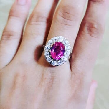 Toy, Üzük, Çəhrayı qızıl, 583 Əyar, Yaqut lalafo.az -da Toy, Üzük, Çəhrayı qızıl, 583 Əyar, Yaqut