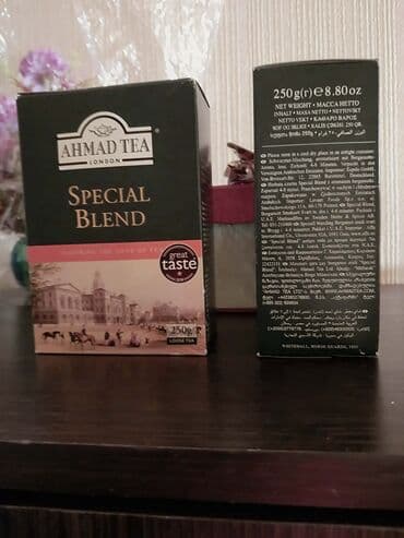 Məhsul: Ahmad Tea London – Special Blend, 250 q (yarpaq çay) Təsvir lalafo.az -da Məhsul: Ahmad Tea London – Special Blend, 250 q (yarpaq çay) Təsvir