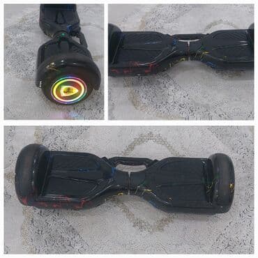 Elektrikli hoverboard/skuter - Rəng: Qara korpus üzərində rəngli lalafo.az -da Elektrikli hoverboard/skuter - Rəng: Qara korpus üzərində rəngli