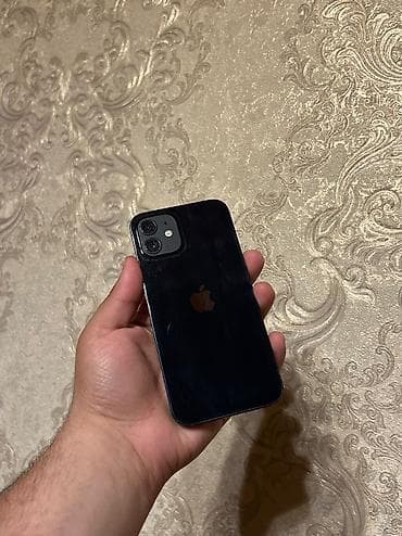 IPhone 12, 64 GB, Qara, Face ID lalafo.az -da IPhone 12, 64 GB, Qara, Face ID