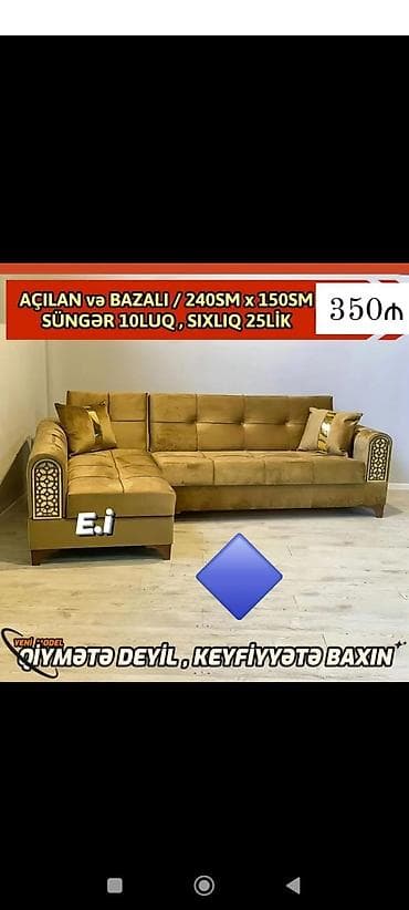 Künc divan, Yeni, Açılan, Bazalı lalafo.az -da Künc divan, Yeni, Açılan, Bazalı