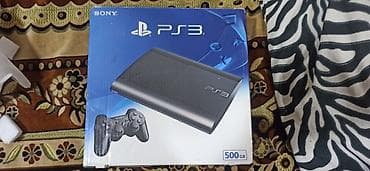 Sony PlayStation 3 (PS3) – 500 GB, idela veziyetdi ici dolu oyun var lalafo.az -da Sony PlayStation 3 (PS3) – 500 GB, idela veziyetdi ici dolu oyun var