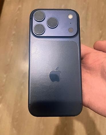 IPhone 17 Pro, 256 GB, Blue Titanium, Zəmanət lalafo.az -da IPhone 17 Pro, 256 GB, Blue Titanium, Zəmanət