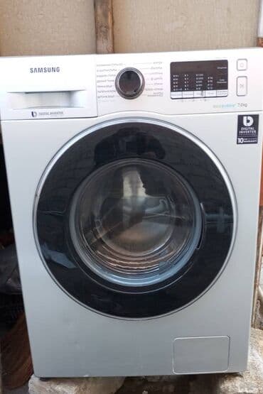 Paltaryuyan maşın Samsung, 7 kq, İşlənmiş, Avtomat, Qurutma var, Kredit yoxdur, Pulsuz çatdırılma lalafo.az -da Paltaryuyan maşın Samsung, 7 kq, İşlənmiş, Avtomat, Qurutma var, Kredit yoxdur, Pulsuz çatdırılma