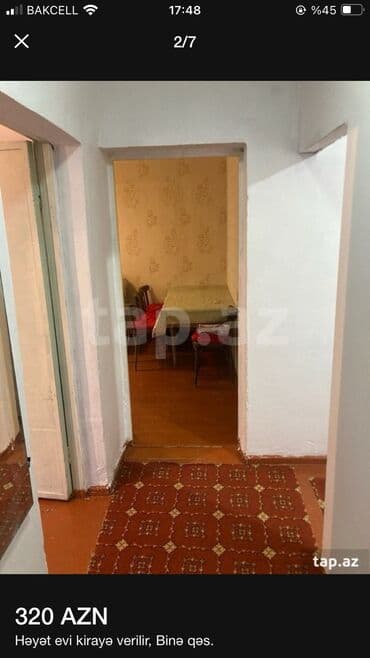 60 kv. m, 3 otaqlı, Qaz, İşıq, Su lalafo.az -da 60 kv. m, 3 otaqlı, Qaz, İşıq, Su