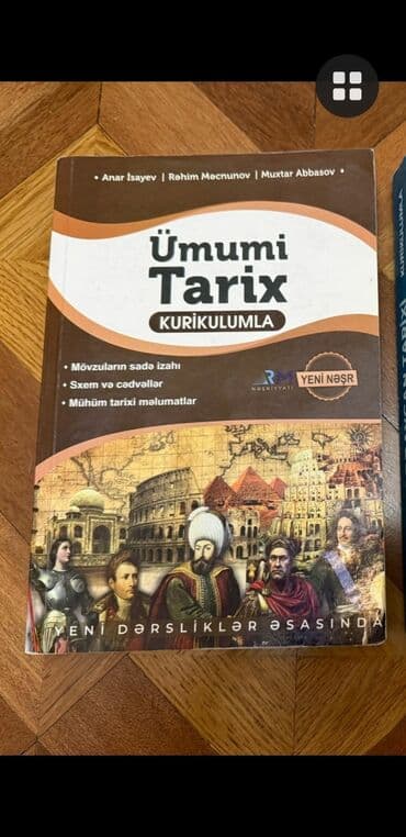 Ümumi Tarix 11-ci sinif, Ödənişli çatdırılma, Ünvandan götürmə, Pulsuz çatdırılma lalafo.az -da Ümumi Tarix 11-ci sinif, Ödənişli çatdırılma, Ünvandan götürmə, Pulsuz çatdırılma