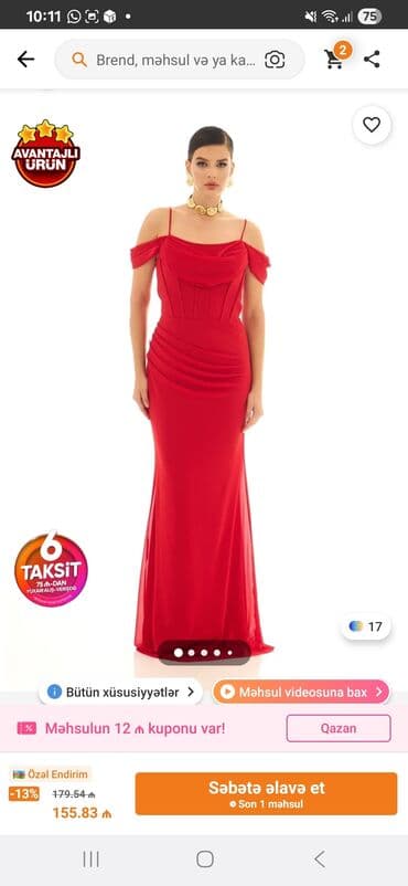 Demək olarki yenidir bir neçə saatlıq toya geyinilib üst hissə mənə lalafo.az -da Demək olarki yenidir bir neçə saatlıq toya geyinilib üst hissə mənə